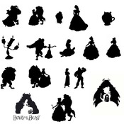 8 Beauty Beast svg,cut files,silhouette clipart,vinyl files,vector digital,svg file,svg cut file,clipart svg,graphics clipart