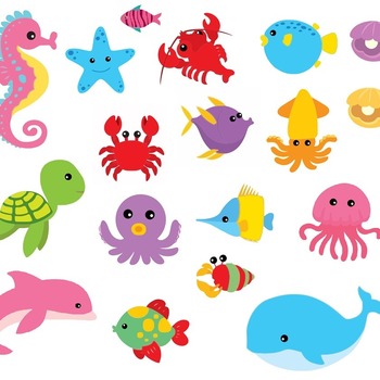 81 Under The Sea svg,cut files,silhouette clipart,vinyl files,Vector Digital,svg file,svg cut file,clipart svg,graphics clipart