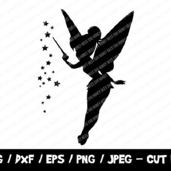 88 Tinkerbell SVG, Tinkerbell Cut File, Instant Download, Cricut Silhouette, Vinyl Cut File, Peter Pan SVG, Tinkerbell Silhouette, Girl Svg