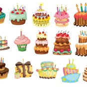 9 Birthday Cake svg,cut files,silhouette clipart,vinyl files,Vector Digital,svg file,svg cut file,clipart svg,graphics clipart