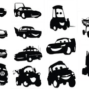 9 Cars disney svg lightning mcqueen master Sally jackson storm cruz ramirez doc hudson