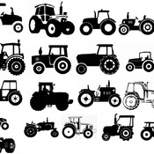 9 Tractor svg,cut files,silhouette clipart,vinyl files,vector digital,svg file,svg cut file,clipart svg,graphics clipart