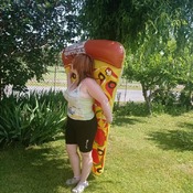 Czech summer 2 - Our chubby model with donuts