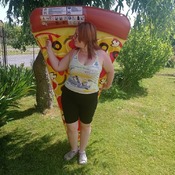 Czech summer 3 - Our chubby girl with inflatable chair etc.