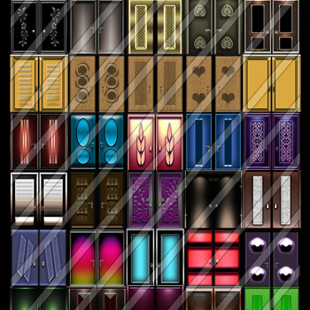 Doors collection columbia 30 textures for imvu