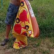 inflating pool floats on the season