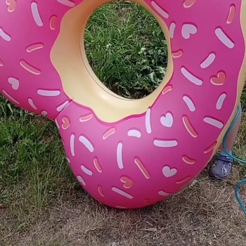 inflating pool floats on the season
