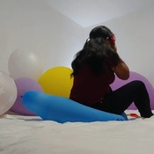 Sit to pop old balloons!!!