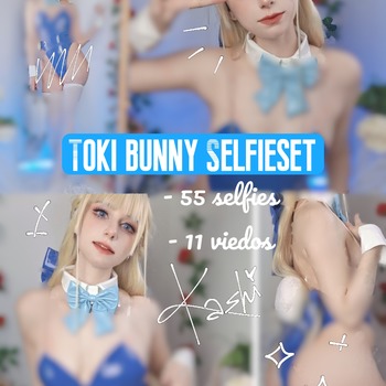 Toki bunny Selfieset