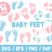 113 Baby Feet SVG Bundle, Baby Feet Cricut, Baby Boy SVG, Baby Girl SVG, Baby Feet Clipart, Baby Feet Vector, Newborn Svg, New Baby Shirt