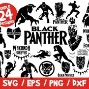 14 Black Panther SVG Bundle, Black Panther Vector, Black Panther Cricut, Black Panther Eps, Black Panther Vinyl, Black Panther Clip Art, Dxf