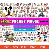 16 Mickey Mouse mega big bundle svg png clipart vector birthday minnie Font Files For Cricut and Silhouette