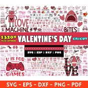 2 Valentines day mega big bundle svg png clipart Cut Files Cricut Silhouette