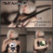 2B Nier Automata (lewd) 10 pics