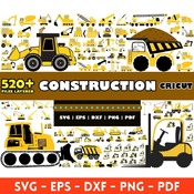 34 Construction car Birthday boy Bulldozer mega big bundle svg png clipart vector Trucks Dump Truck