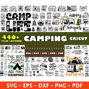 36 Camping Crew Camp Life Funny Campfire mega big bundle svg png clipart vector