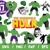 58 Hulk Vectors, Hulk Svg, Marvel Cricut, Hulk Cutting, Hulk Bundle, Vinyl, Png, Clipart, The Incredible Spiderman, Superhero, Avengers