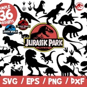 63 Jurassic Park SVG Bundle, Jurassic Park Bundle SVG, Jurassic Park SVG, Dinosaur Cricut, DinosaurSilhouette, Dinosaur Svg, Dinosaur Cut Fi