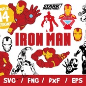 75 Iron Man SVG Bundle, Marvel Cricut, Cutting, Vinyl, Png, Clipart, Superhero, Avengers, Tony Starks, Wall Decal, Stark Industries