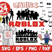 8 Roblox Bundle, Roblox SVG, Instant Download ClipArt Graphic Wall Deco Vector SVG PNG Dxf, Eps, Vinyl, Video Game, Gamer, T-Shirt, Mug