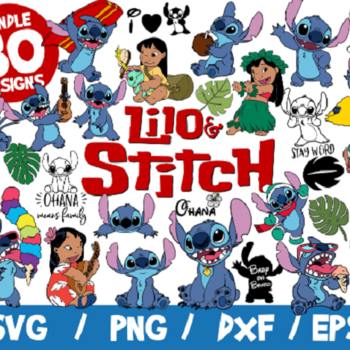 89 Lilo And Stitch Bundle, Lilo And Stitch SVG, Stitch Cricut, Ohana SVG, Stitch Is My Spiritual Animal, Stitch Mickey, Disney SVG, Stay Wei