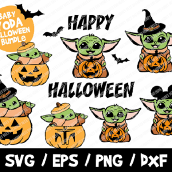 99 Baby Yoda SVG Bundle, Baby Yoda Halloween SVG, Baby Yoda Pumpkin, Mandalorian Pumpkin, Mickey Baby Yoda, Wizard Baby Yoda, Baby Yoda Cric