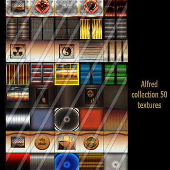 Alfred collection 50 textures  for imvu