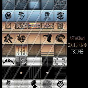 ART WOMAN COLLECTION 50 TEXTURES FOR IMVU