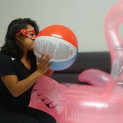 Blowing up Flemish inflatable!! (old video of me)