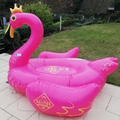 Gymballs and inflatables prepare for summer.