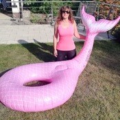 Gymballs and inflatables prepare for summer.