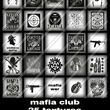 mafia club 25 textures  for imvu