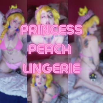Princess Peach Lingerie Set