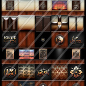 rosewood collection 30 textures  for imvu