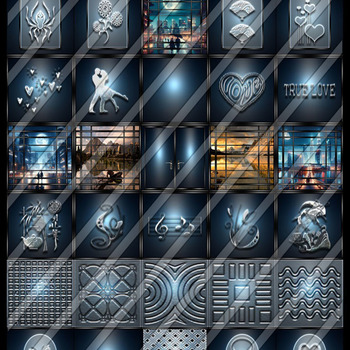 blue metal collection 30 textures for imvu