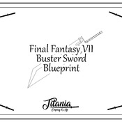 Buster Sword FF Blueprint