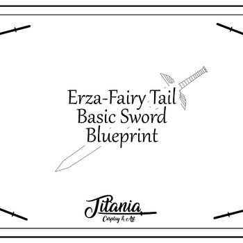 Erza Basic Sword Blueprint