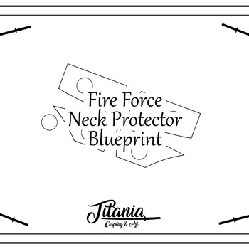 Fire Force Neck Protector Template