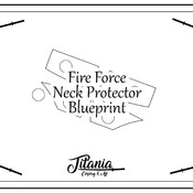 Fire Force Neck Protector Template