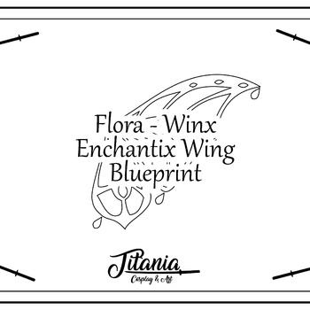 Flora Enchantix Wing Blueprint