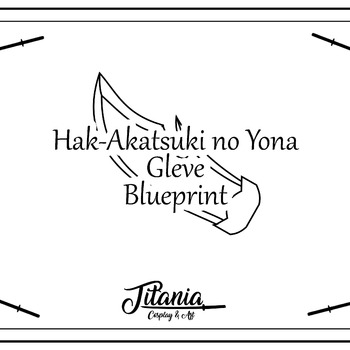 Hak Gleve Akatsuki no Yona Blueprint
