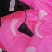 Inflating poolfloats for shooting