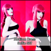 Makima Dress | Chainsaw Man | Selfie Set