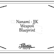 Nanami Weapon JJK Blueprint