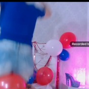 PANDORA RIDE HARD ON BALLOONS TO POP IN EEUU DAY