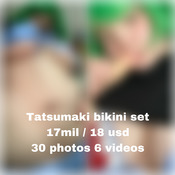 Tatsumaki bikini set ero soft