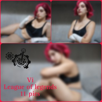 Vi (lewd) League of legends 11 pics