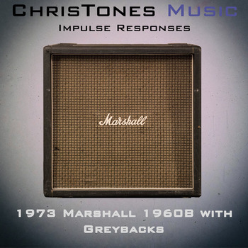 1973 Marshall 4x12 1960B with G12M 25 "GreyBacks" (Two Notes "tur" and wave files)