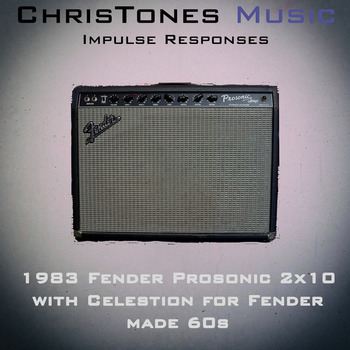 1983 Fender Prosonic 2x10 Fender by Celestion 60  (Two Notes "tur" and wave files)