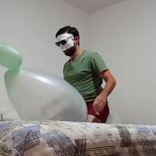 Big roomtex balloon blow